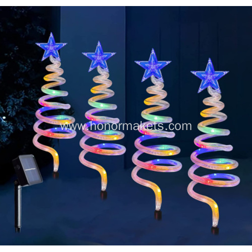 Solar LED Christmas Tree Decoration